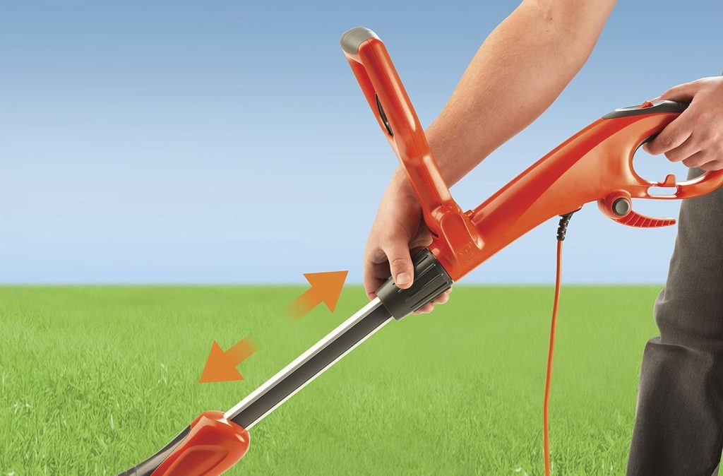 Flymo Contour XT Electric Grass Trimmer and Edger, 300 W, Cutting Width 25 cm