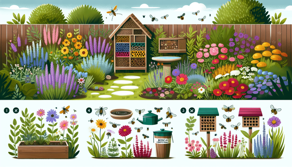 Attract pollinators to my garden