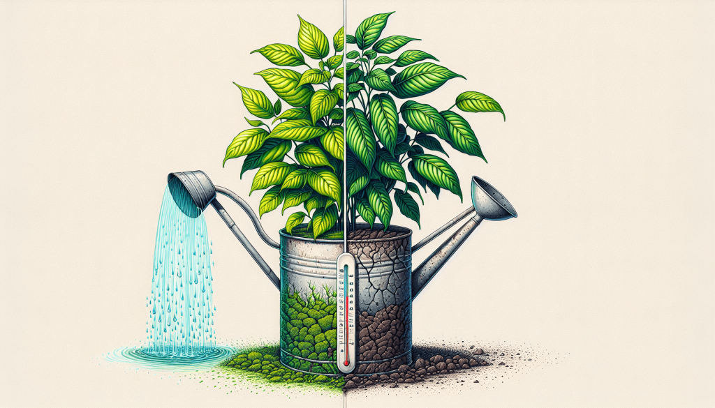 Overwatering or underwatering