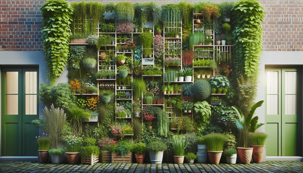 How Does Vertical Gardening Work, And What Are Its Advantages For Small-space Gardening? Provide Examples Of Suitable Plants And Structures For Vertical Gardens.