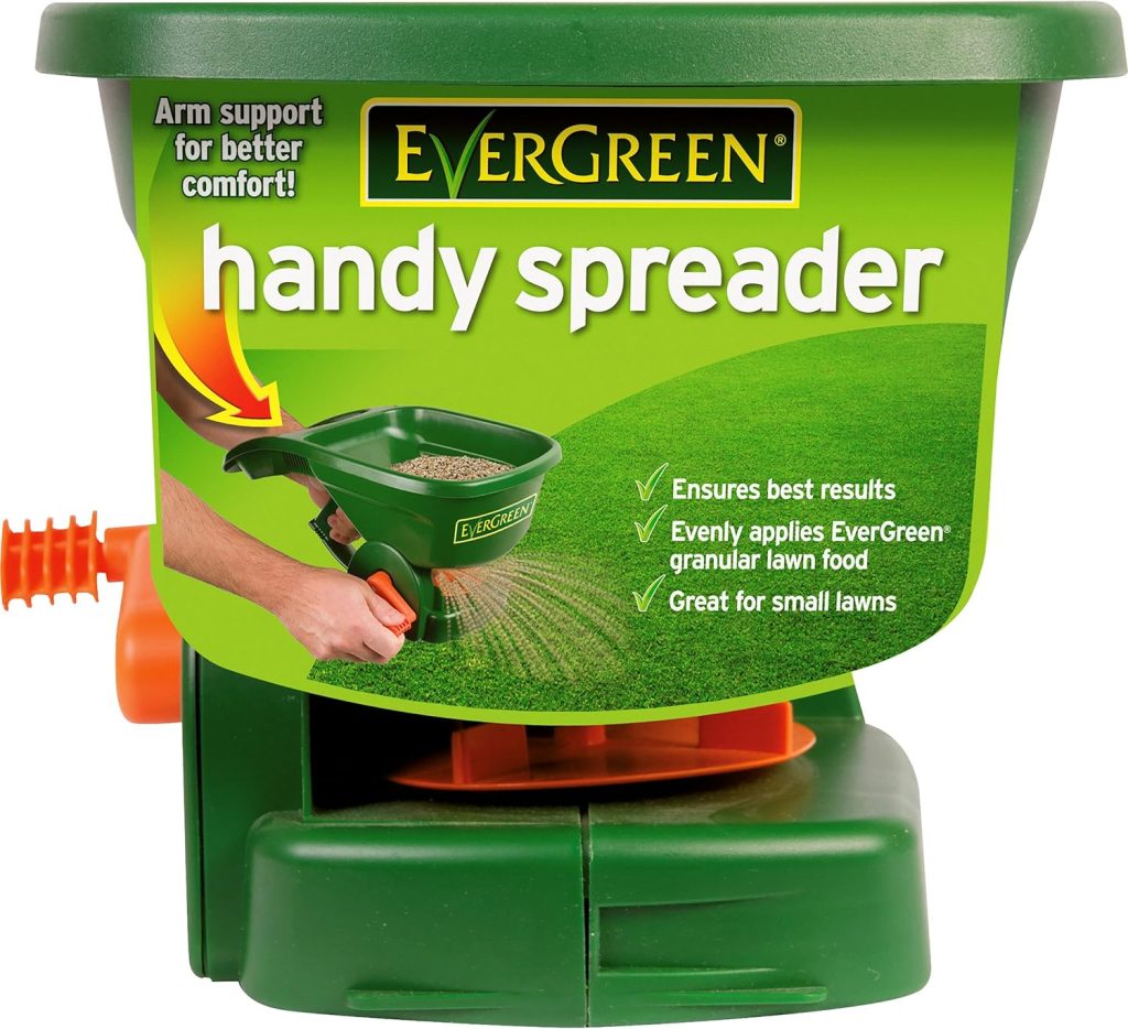 Scotts Evergreen Handy Spreader, Grass and Lawn Seed Spreader, for Easy Application of Lawn Products and Grass Seed, 200.0 mm*300.0 mm*200.0 mm