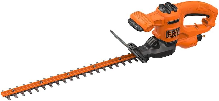 BLACK + DECKER BEHT201-GB Hedge Trimmer, 240 V, Black, 45 cm