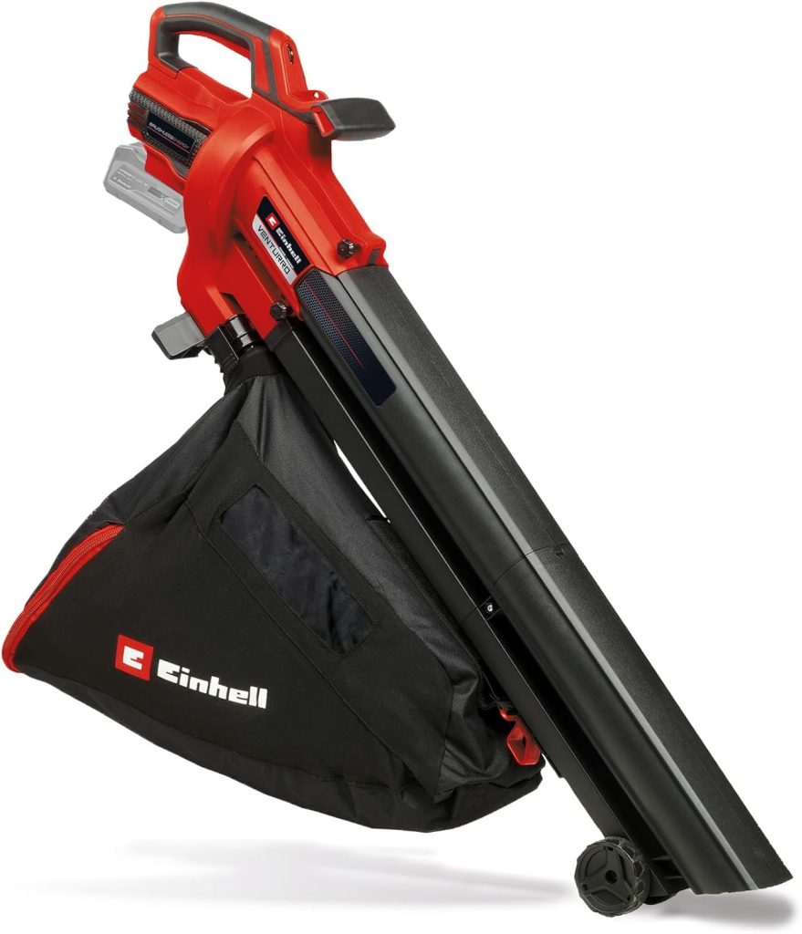 Einhell Power X-Change 18V Cordless Leaf Blower And Vacuum - Outdoor Air Blower And Garden Vacuum With 10:1 Shredding Function - VENTURRO 18/210 (Battery Not Included)