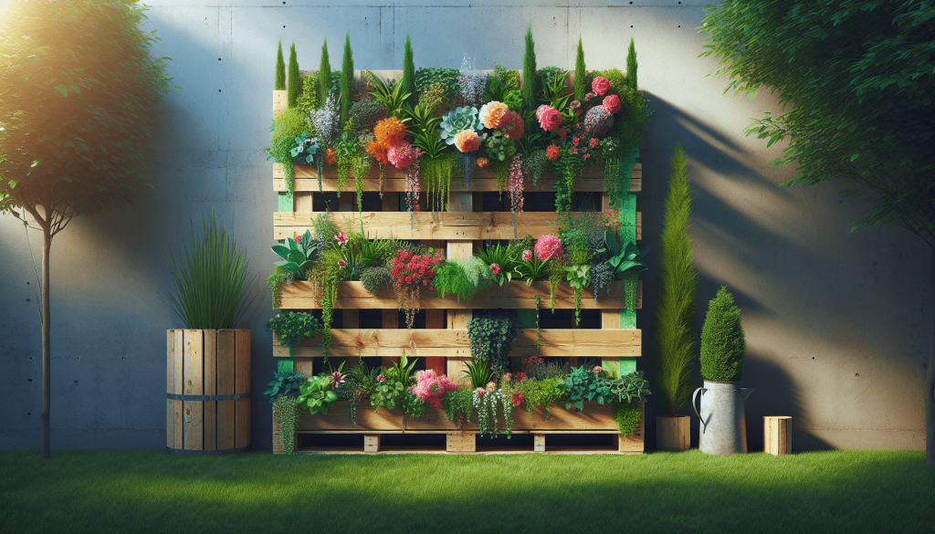 How Can I Create A Vertical Garden Using Repurposed Materials?